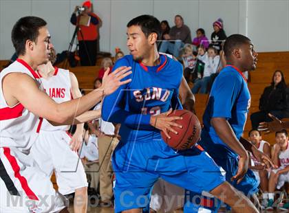 Thumbnail 3 in Lincoln vs. St. Joseph Notre Dame (Bruin Shootout) photogallery.