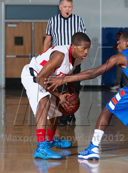 Thumbnail 1 in Lincoln vs. St. Joseph Notre Dame (Bruin Shootout) photogallery.