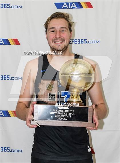 Thumbnail 2 in Catalina Foothills vs. Centennial (AIA 5A Final Awards)  photogallery.