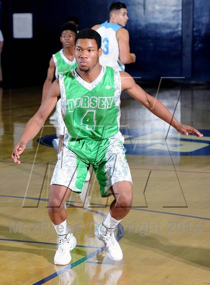 Thumbnail 3 in Salesian vs. Dorsey  (Lancers Hoops Classic Showcase) photogallery.