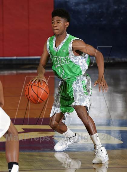 Thumbnail 2 in Salesian vs. Dorsey  (Lancers Hoops Classic Showcase) photogallery.