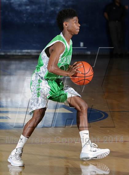 Thumbnail 2 in Salesian vs. Dorsey  (Lancers Hoops Classic Showcase) photogallery.