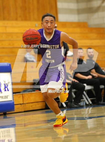 Thumbnail 2 in Roseville vs. Washington Union (NorCal Tip Off) photogallery.