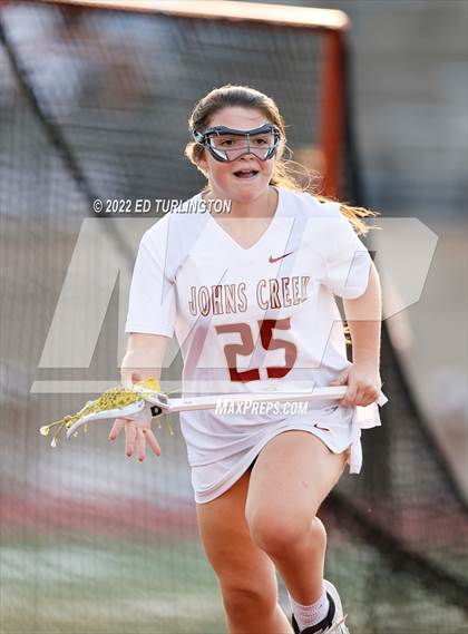 Thumbnail 2 in Johns Creek vs. Lassiter (GHSA 6A/7A Round 3) photogallery.