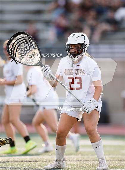 Thumbnail 1 in Johns Creek vs. Lassiter (GHSA 6A/7A Round 3) photogallery.