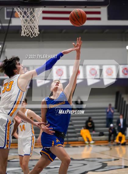 Thumbnail 1 in Homestead vs. Carmel (Sneakers for Santa Shootout) photogallery.