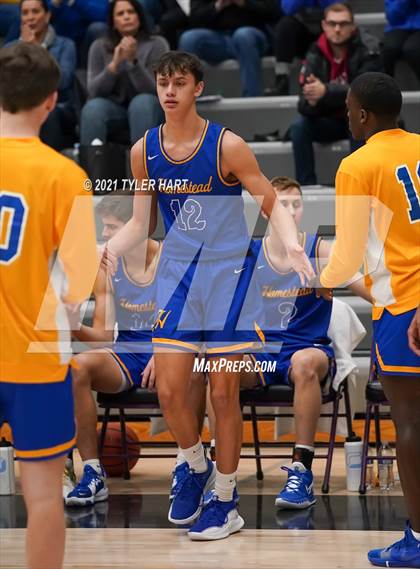 Thumbnail 1 in Homestead vs. Carmel (Sneakers for Santa Shootout) photogallery.