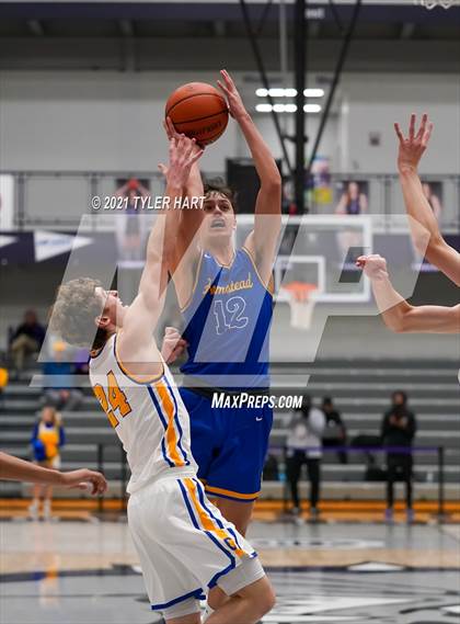 Thumbnail 3 in Homestead vs. Carmel (Sneakers for Santa Shootout) photogallery.