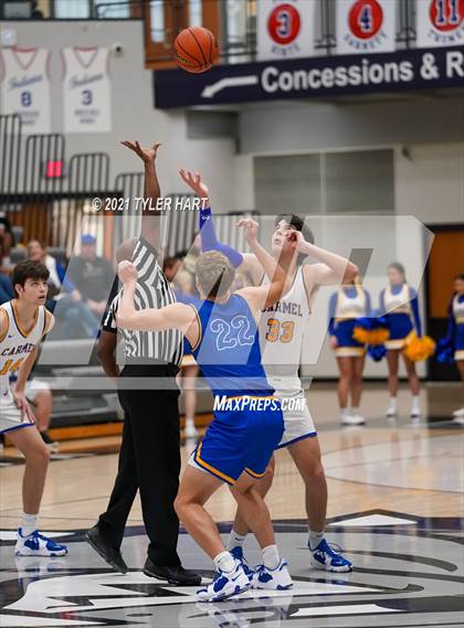 Thumbnail 2 in Homestead vs. Carmel (Sneakers for Santa Shootout) photogallery.