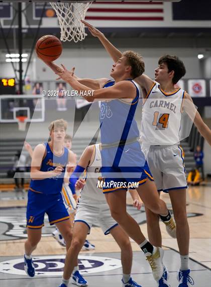 Thumbnail 2 in Homestead vs. Carmel (Sneakers for Santa Shootout) photogallery.