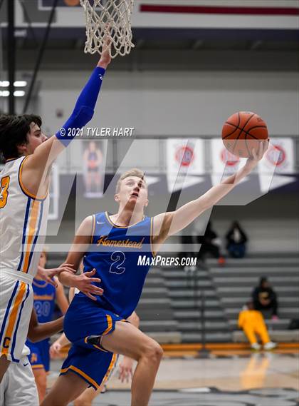 Thumbnail 1 in Homestead vs. Carmel (Sneakers for Santa Shootout) photogallery.