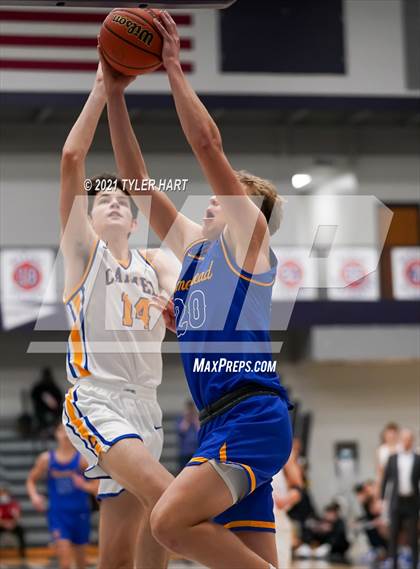 Thumbnail 1 in Homestead vs. Carmel (Sneakers for Santa Shootout) photogallery.