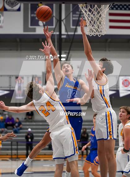 Thumbnail 1 in Homestead vs. Carmel (Sneakers for Santa Shootout) photogallery.