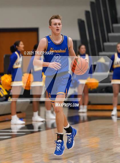 Thumbnail 2 in Homestead vs. Carmel (Sneakers for Santa Shootout) photogallery.