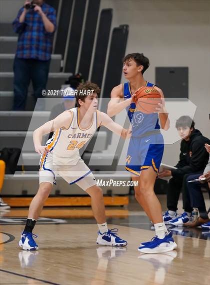 Thumbnail 2 in Homestead vs. Carmel (Sneakers for Santa Shootout) photogallery.