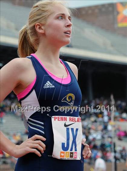 Thumbnail 3 in 117th Penn Relays (Girls 4x100m Small School Heats 25-37)  photogallery.