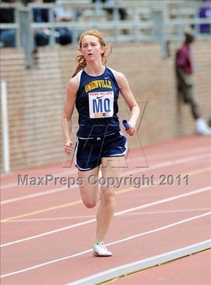 Thumbnail 1 in 117th Penn Relays (Girls 4x100m Small School Heats 25-37)  photogallery.