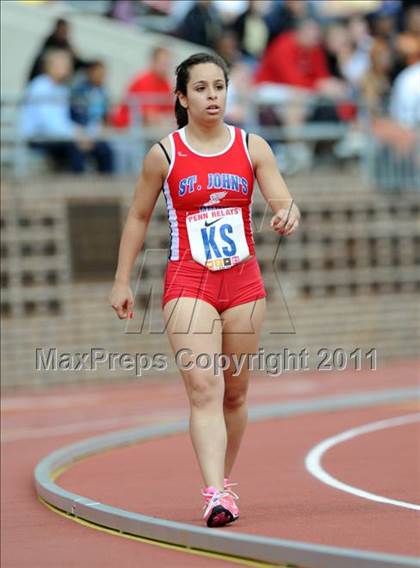 Thumbnail 2 in 117th Penn Relays (Girls 4x100m Small School Heats 25-37)  photogallery.