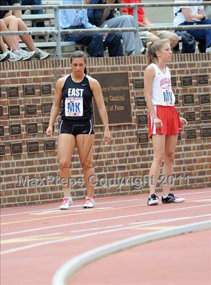 Thumbnail 3 in 117th Penn Relays (Girls 4x100m Small School Heats 25-37)  photogallery.