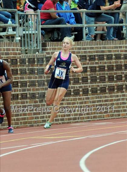 Thumbnail 2 in 117th Penn Relays (Girls 4x100m Small School Heats 25-37)  photogallery.