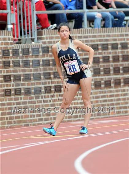 Thumbnail 1 in 117th Penn Relays (Girls 4x100m Small School Heats 25-37)  photogallery.