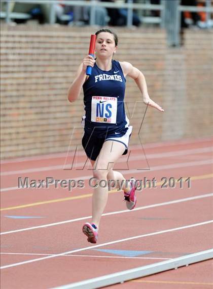 Thumbnail 3 in 117th Penn Relays (Girls 4x100m Small School Heats 25-37)  photogallery.