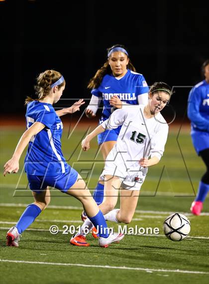 Thumbnail 2 in Foothill vs. San Ramon Valley (CIF NCS D1 Quarterfinal) photogallery.