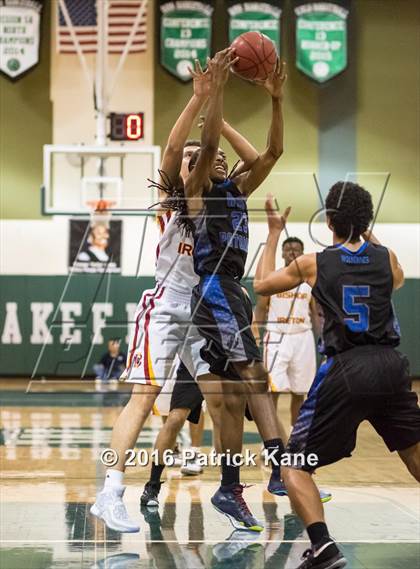 Thumbnail 3 in West Potomac vs Bishop Ireton (George Long Holiday Hoops Tournament) photogallery.