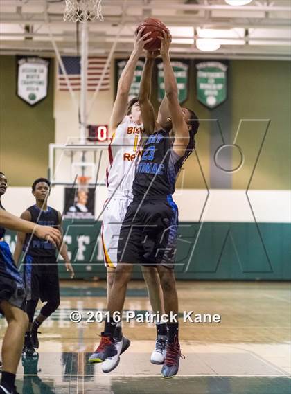 Thumbnail 3 in West Potomac vs Bishop Ireton (George Long Holiday Hoops Tournament) photogallery.