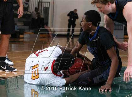 Thumbnail 1 in West Potomac vs Bishop Ireton (George Long Holiday Hoops Tournament) photogallery.