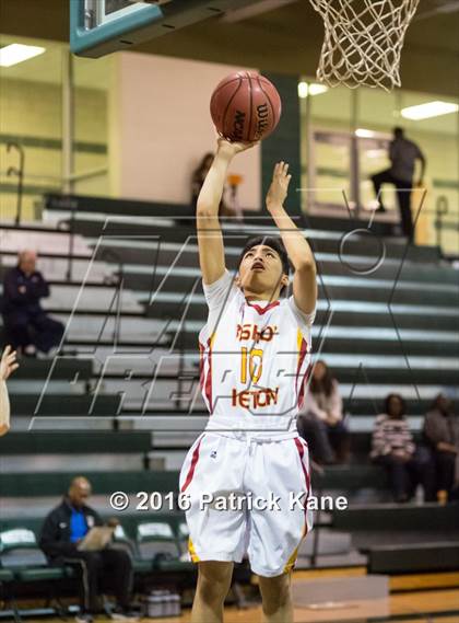 Thumbnail 2 in West Potomac vs Bishop Ireton (George Long Holiday Hoops Tournament) photogallery.