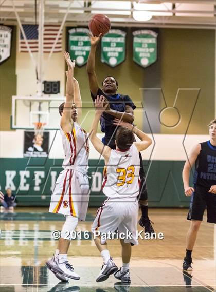 Thumbnail 2 in West Potomac vs Bishop Ireton (George Long Holiday Hoops Tournament) photogallery.