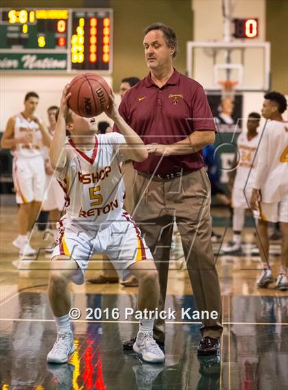 Thumbnail 3 in West Potomac vs Bishop Ireton (George Long Holiday Hoops Tournament) photogallery.