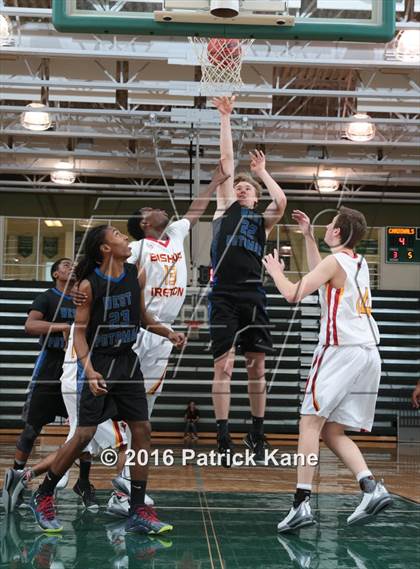 Thumbnail 2 in West Potomac vs Bishop Ireton (George Long Holiday Hoops Tournament) photogallery.
