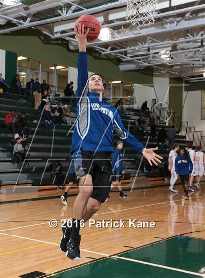 Thumbnail 3 in West Potomac vs Bishop Ireton (George Long Holiday Hoops Tournament) photogallery.