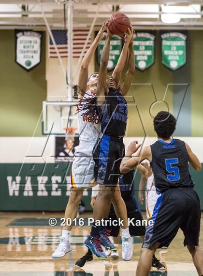 Thumbnail 2 in West Potomac vs Bishop Ireton (George Long Holiday Hoops Tournament) photogallery.