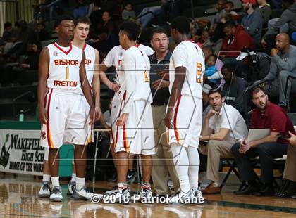 Thumbnail 1 in West Potomac vs Bishop Ireton (George Long Holiday Hoops Tournament) photogallery.