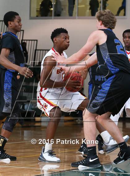 Thumbnail 1 in West Potomac vs Bishop Ireton (George Long Holiday Hoops Tournament) photogallery.