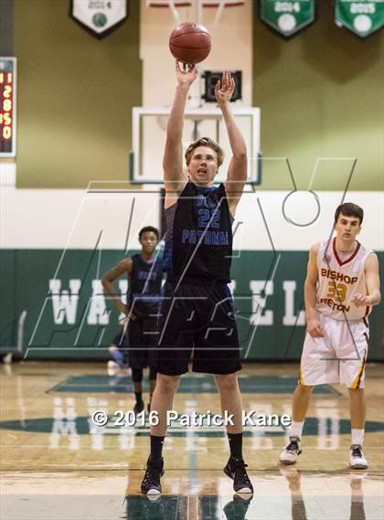 Thumbnail 1 in West Potomac vs Bishop Ireton (George Long Holiday Hoops Tournament) photogallery.
