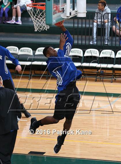 Thumbnail 3 in West Potomac vs Bishop Ireton (George Long Holiday Hoops Tournament) photogallery.