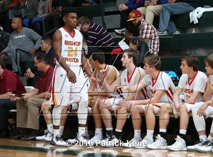 Thumbnail 1 in West Potomac vs Bishop Ireton (George Long Holiday Hoops Tournament) photogallery.