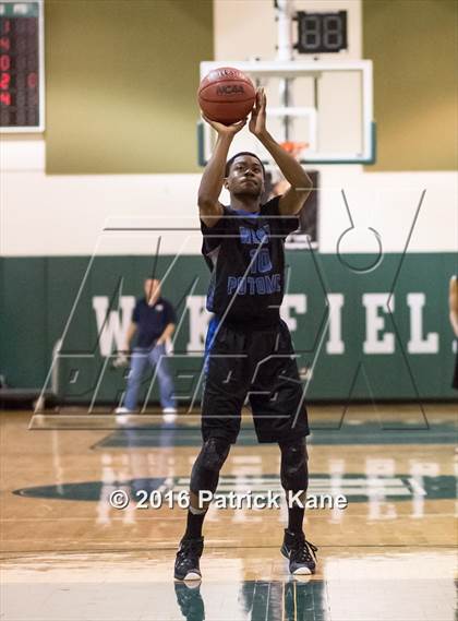 Thumbnail 1 in West Potomac vs Bishop Ireton (George Long Holiday Hoops Tournament) photogallery.