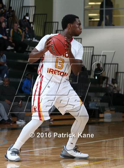 Thumbnail 2 in West Potomac vs Bishop Ireton (George Long Holiday Hoops Tournament) photogallery.