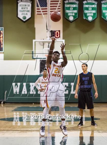 Thumbnail 3 in West Potomac vs Bishop Ireton (George Long Holiday Hoops Tournament) photogallery.