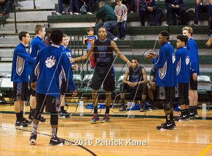 Thumbnail 1 in West Potomac vs Bishop Ireton (George Long Holiday Hoops Tournament) photogallery.