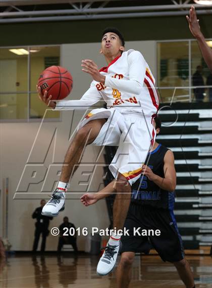 Thumbnail 3 in West Potomac vs Bishop Ireton (George Long Holiday Hoops Tournament) photogallery.