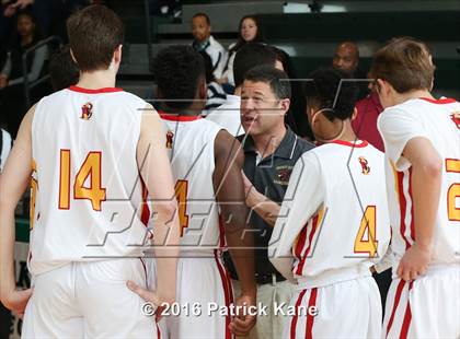 Thumbnail 1 in West Potomac vs Bishop Ireton (George Long Holiday Hoops Tournament) photogallery.