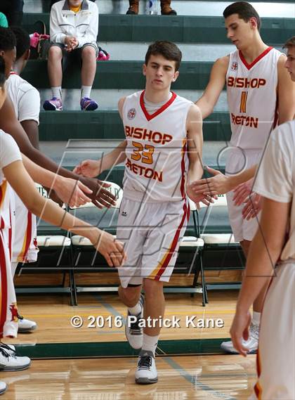 Thumbnail 2 in West Potomac vs Bishop Ireton (George Long Holiday Hoops Tournament) photogallery.
