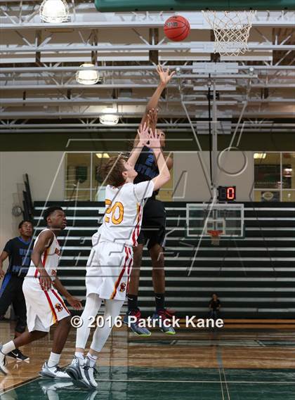 Thumbnail 2 in West Potomac vs Bishop Ireton (George Long Holiday Hoops Tournament) photogallery.