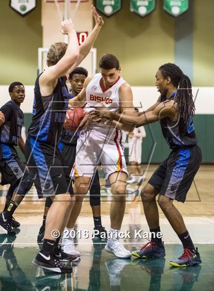 Thumbnail 2 in West Potomac vs Bishop Ireton (George Long Holiday Hoops Tournament) photogallery.